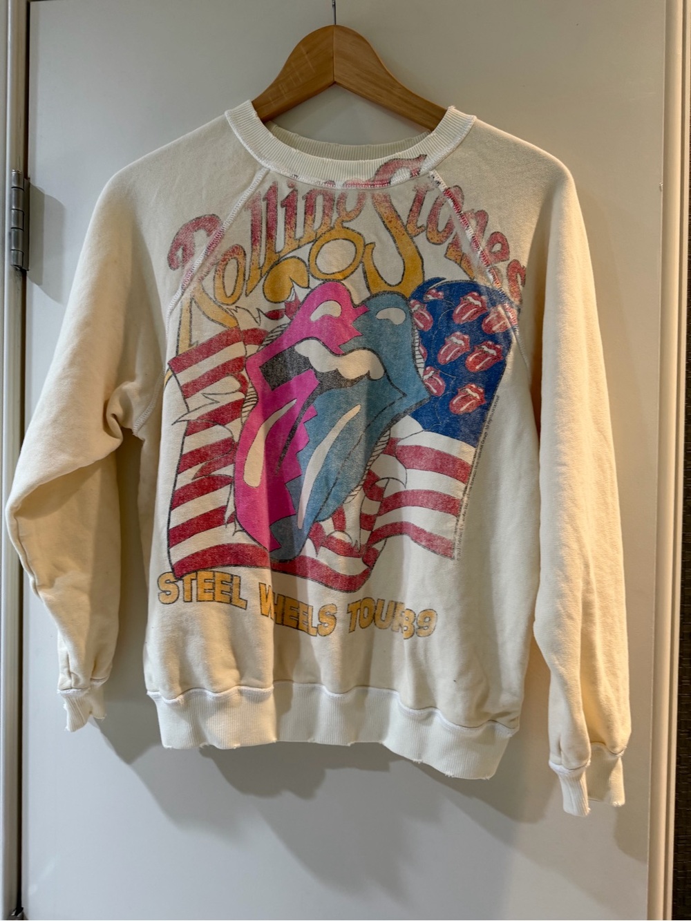 People Of Leisure Rolling Stones sweatshirt size S
